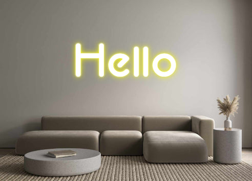 Custom Neon: Hello