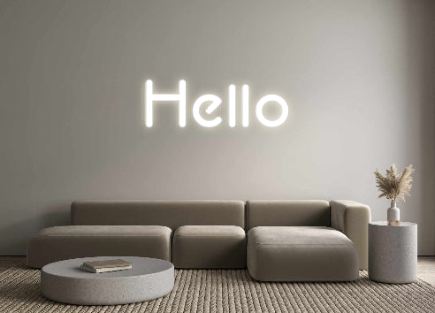 Custom Neon: Hello