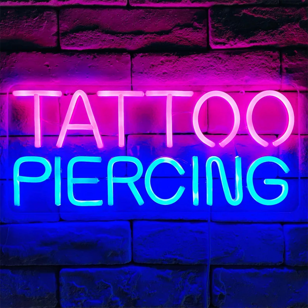 Tattoo Piercing Neon Sign – LightUpWorlds