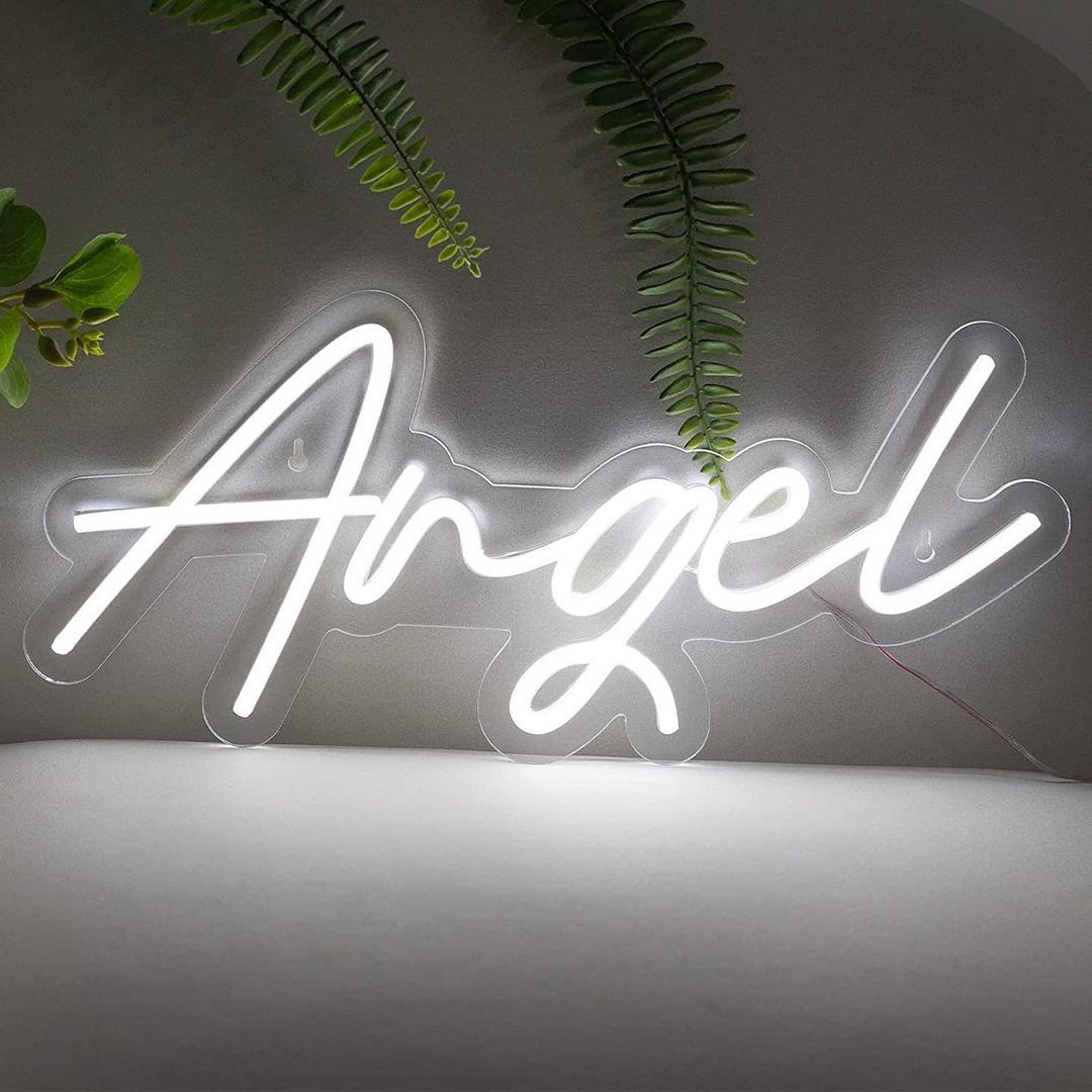 Angel Neon Sign