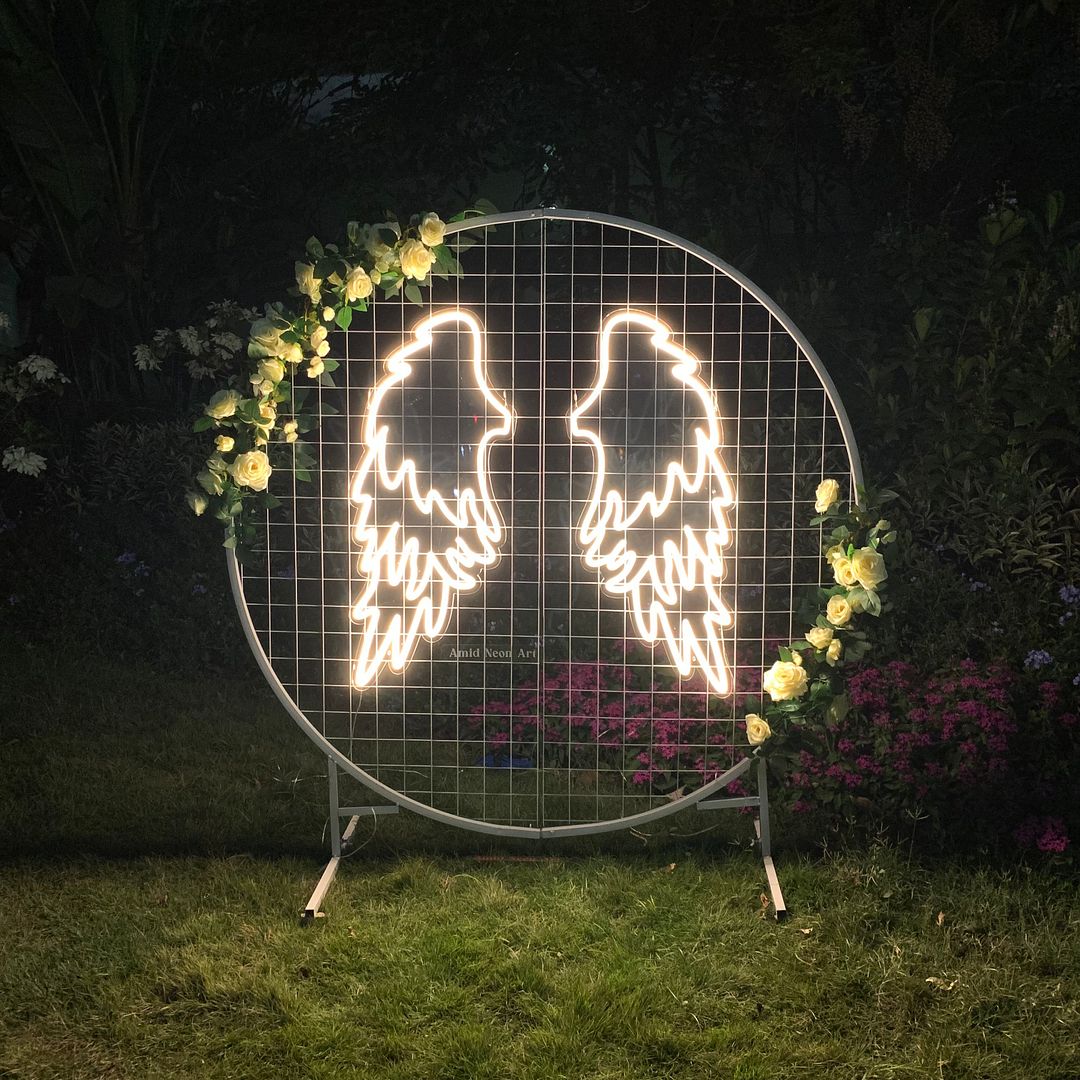 Angel Wings Neon Sign