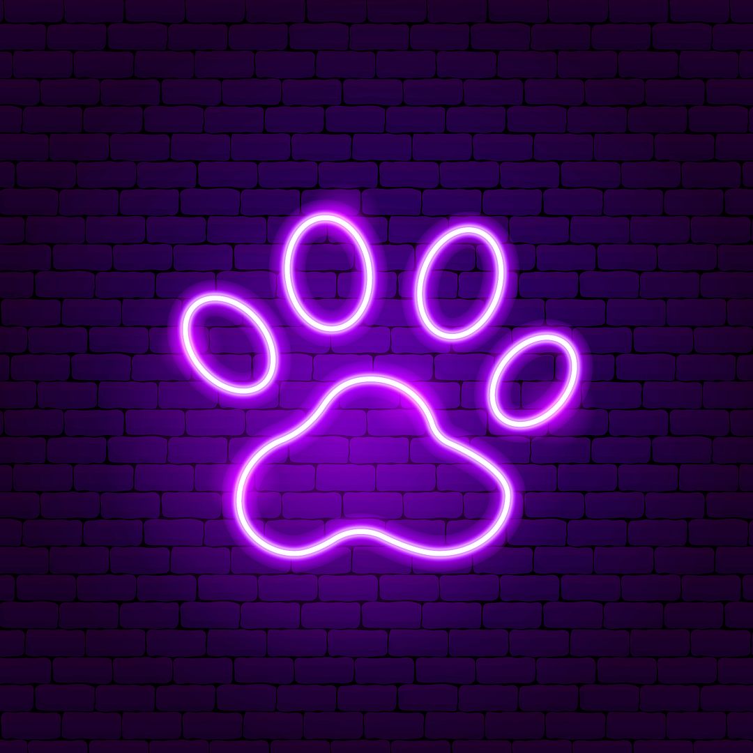 Animal Trail Neon Sign