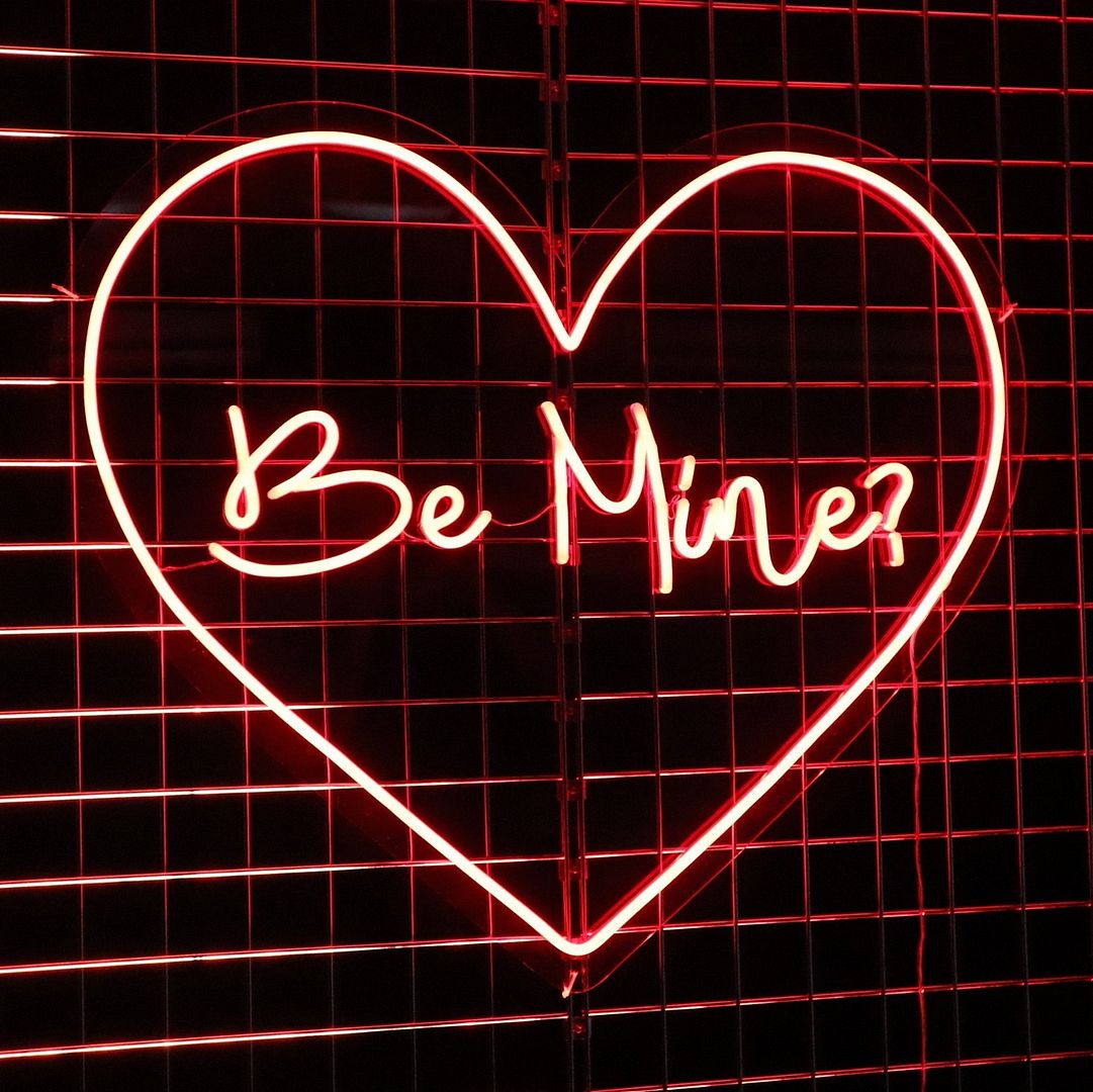 Be Mine Neon Sign