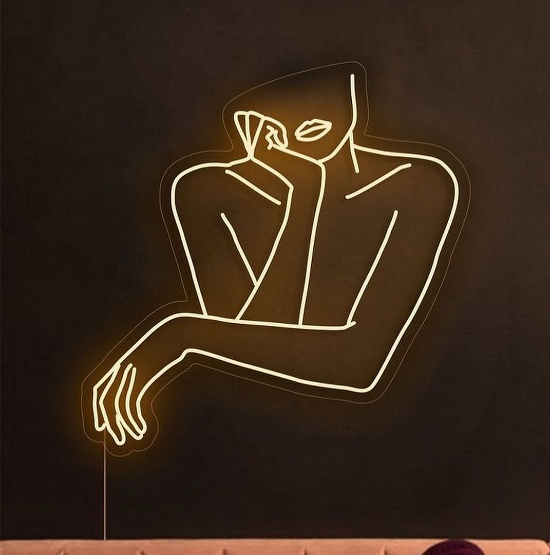 Beautiful Woman Neon Sign