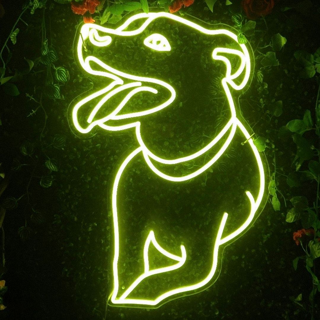 Dog Neon Sign