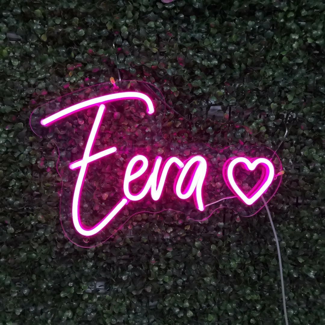 Eva Heart Neon Sign